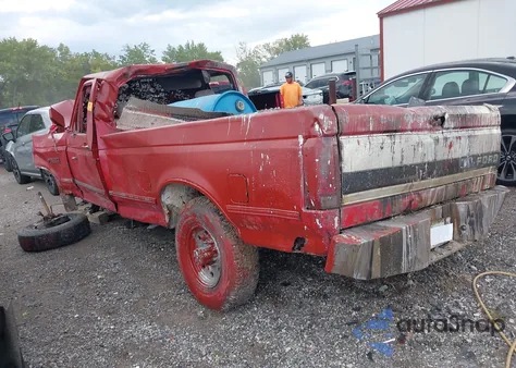 1995 Ford F250 из США, поврежденный, VIN 1FTHF26H5SLA85526